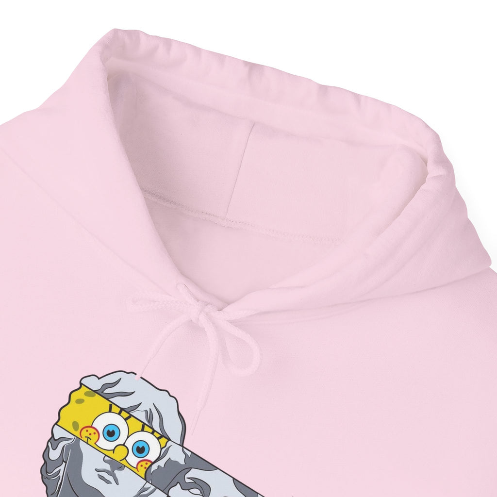 Dancing Minions Graphic Hoodie | Animated Cartoon Characters, Red Pop Art Background
