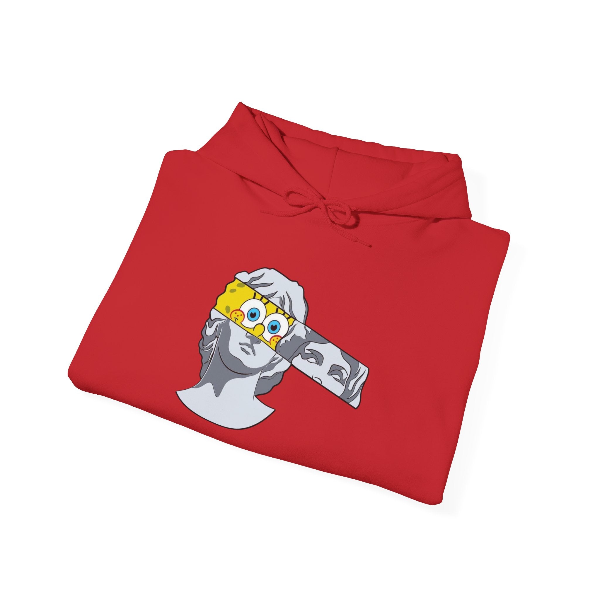 Dancing Minions Graphic Hoodie | Animated Cartoon Characters, Red Pop Art Background