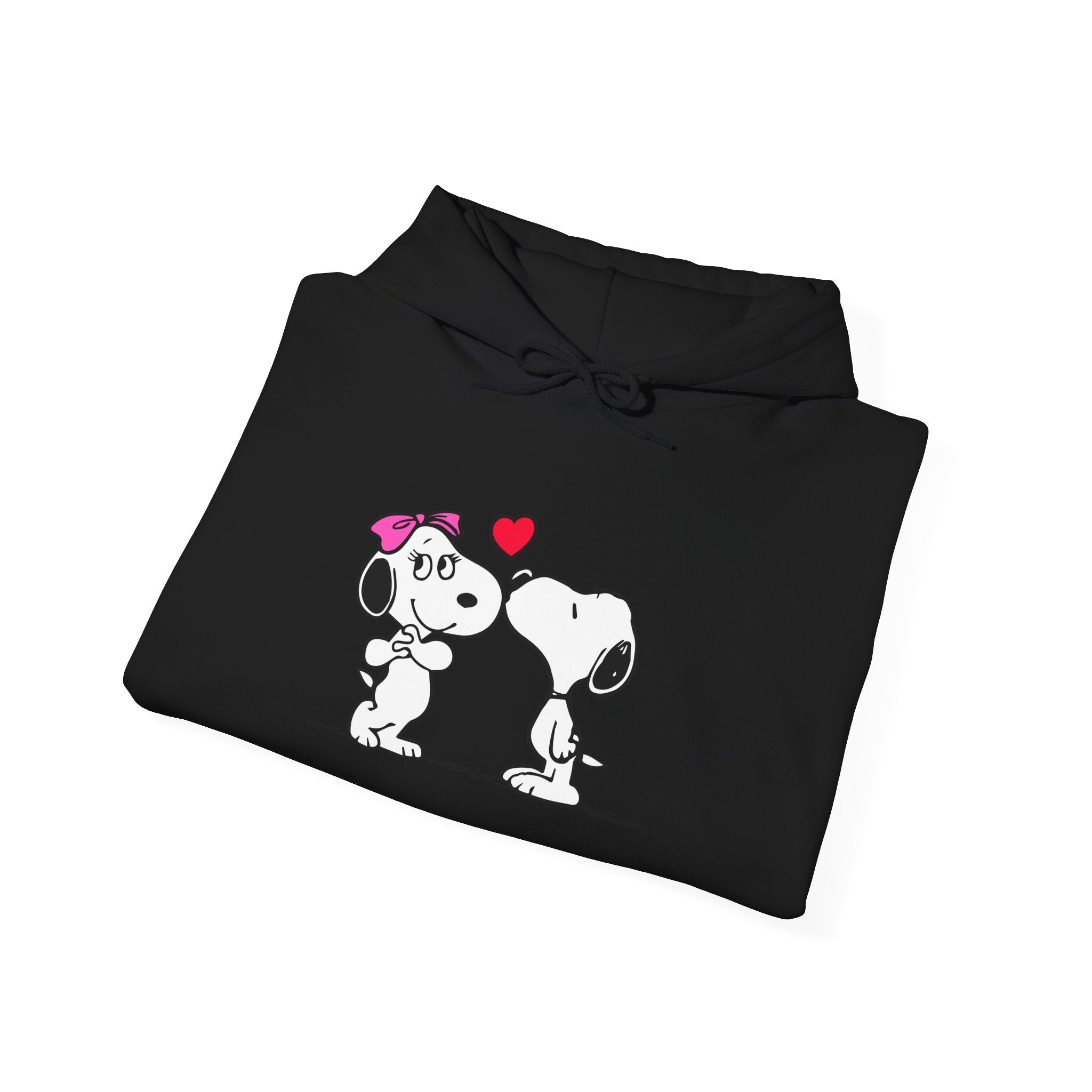 Cute Snoopy Love Sweatshirt, Valentine's Day Gift, Cozy Hoodie, Unisex Sweatshirt, Cartoon Apparel, Couple's Outfit