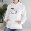 Cute Snoopy Love Sweatshirt, Valentine's Day Gift, Cozy Hoodie, Unisex Sweatshirt, Cartoon Apparel, Couple's Outfit