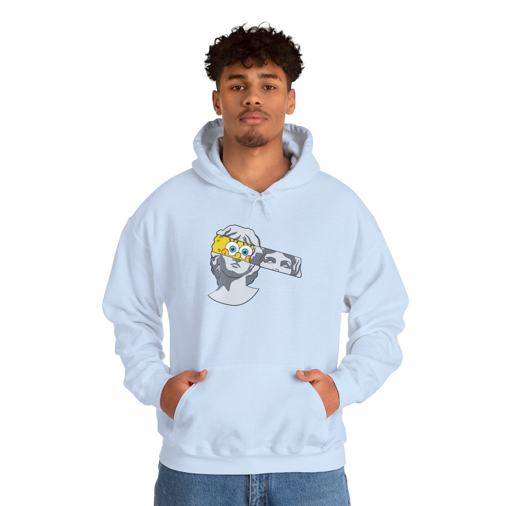 Dancing Minions Graphic Hoodie | Animated Cartoon Characters, Red Pop Art Background