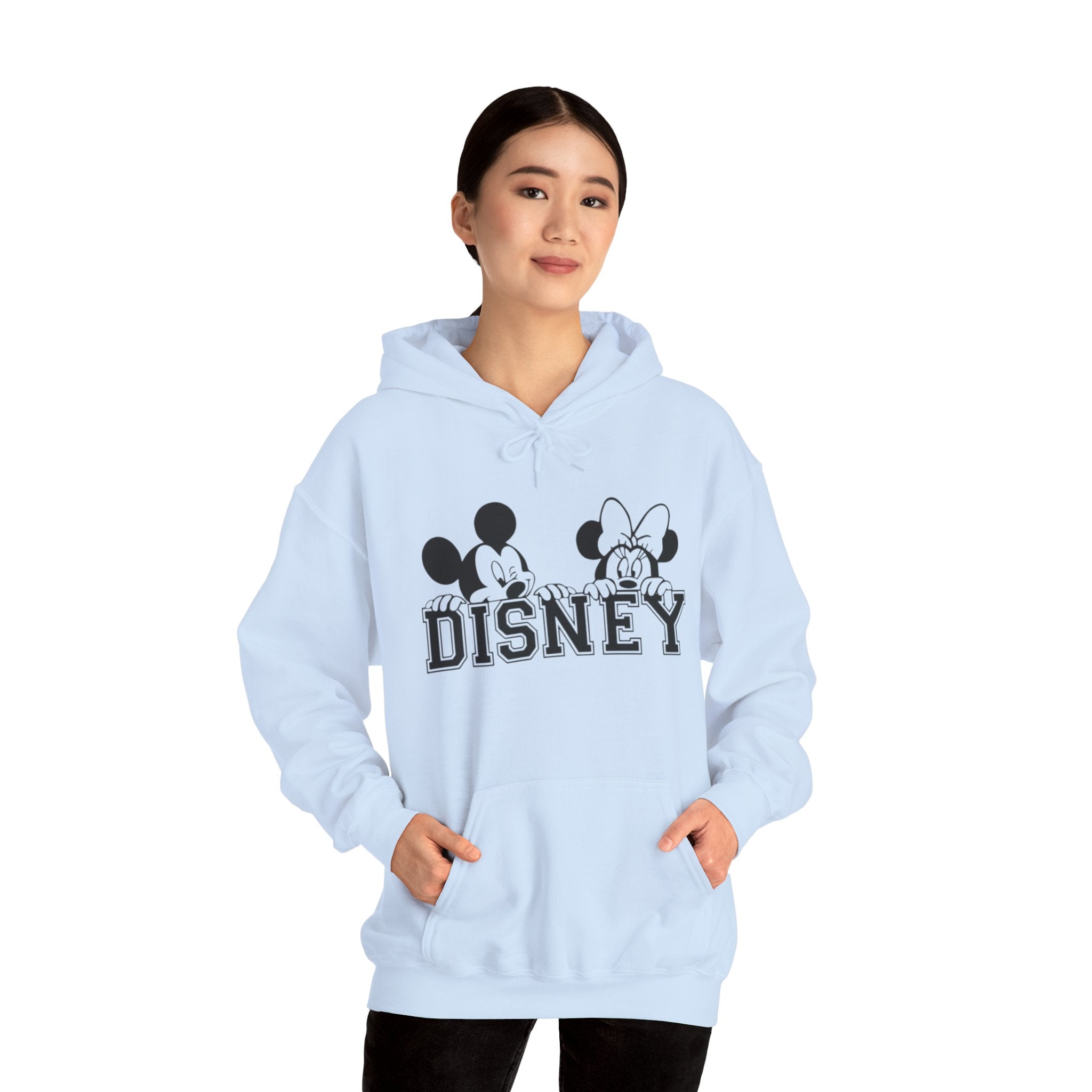 Disney Mickey & Minnie Hooded Sweatshirt, Unisex Pullover, Gift for Disney Fans, Cozy Hoodie for All Seasons, Perfect Disney Vacation [...]