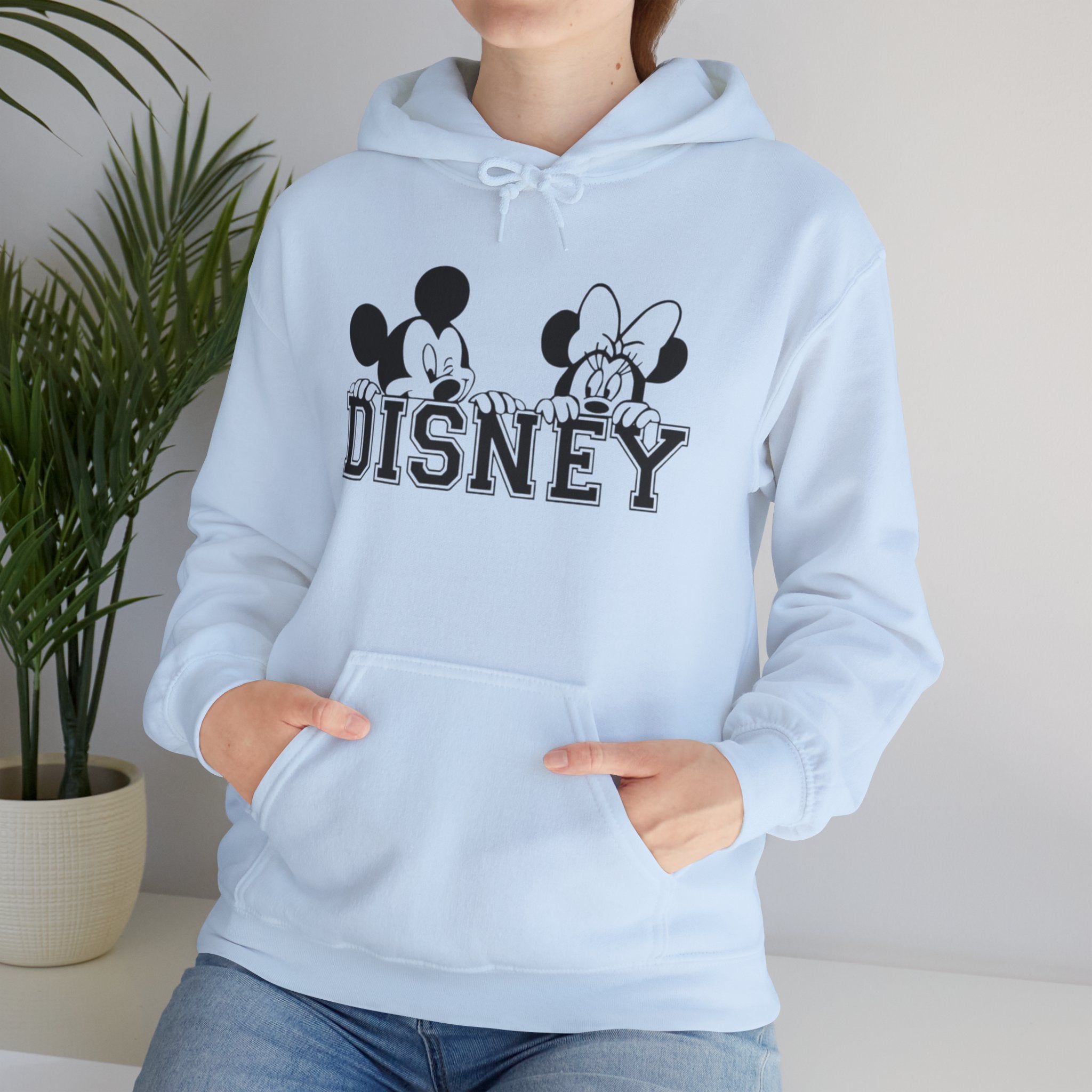 Disney Mickey & Minnie Hooded Sweatshirt, Unisex Pullover, Gift for Disney Fans, Cozy Hoodie for All Seasons, Perfect Disney Vacation [...]