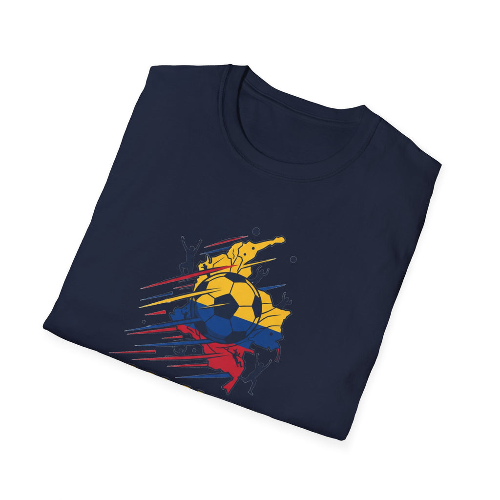 Colombia World Cup 2026 Soccer T-Shirt — Colombian Flag Football Fan Tee