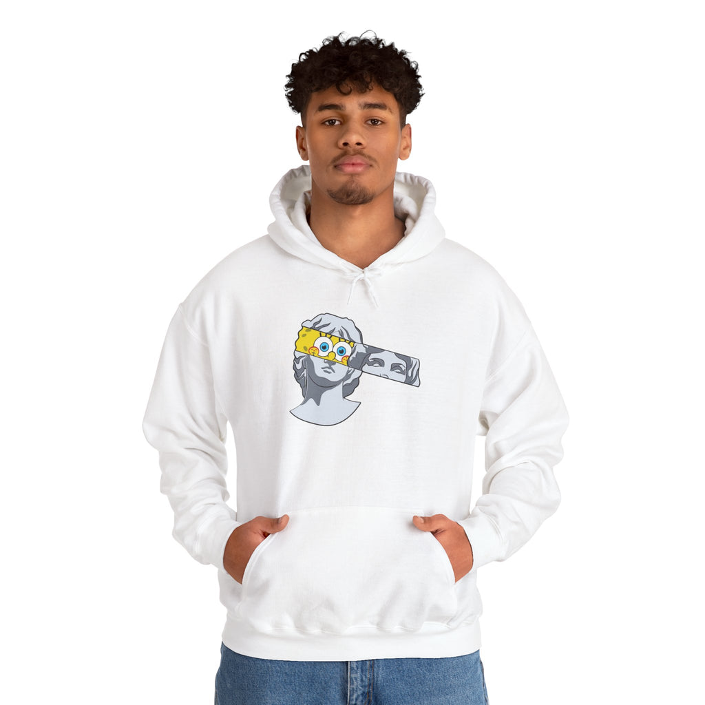 Dancing Minions Graphic Hoodie | Animated Cartoon Characters, Red Pop Art Background