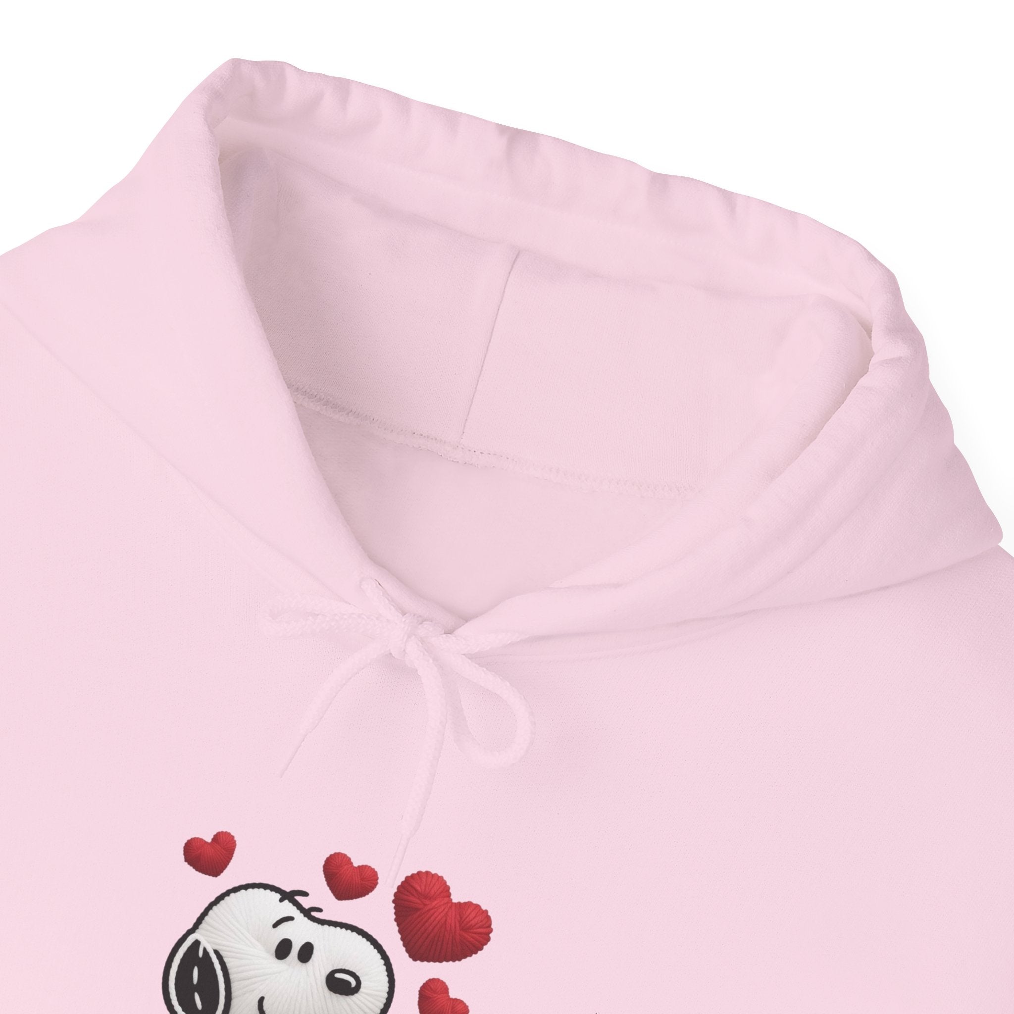 Cute Cartoon Puppy with Hearts Hoodie | Love Dog Sweatshirt