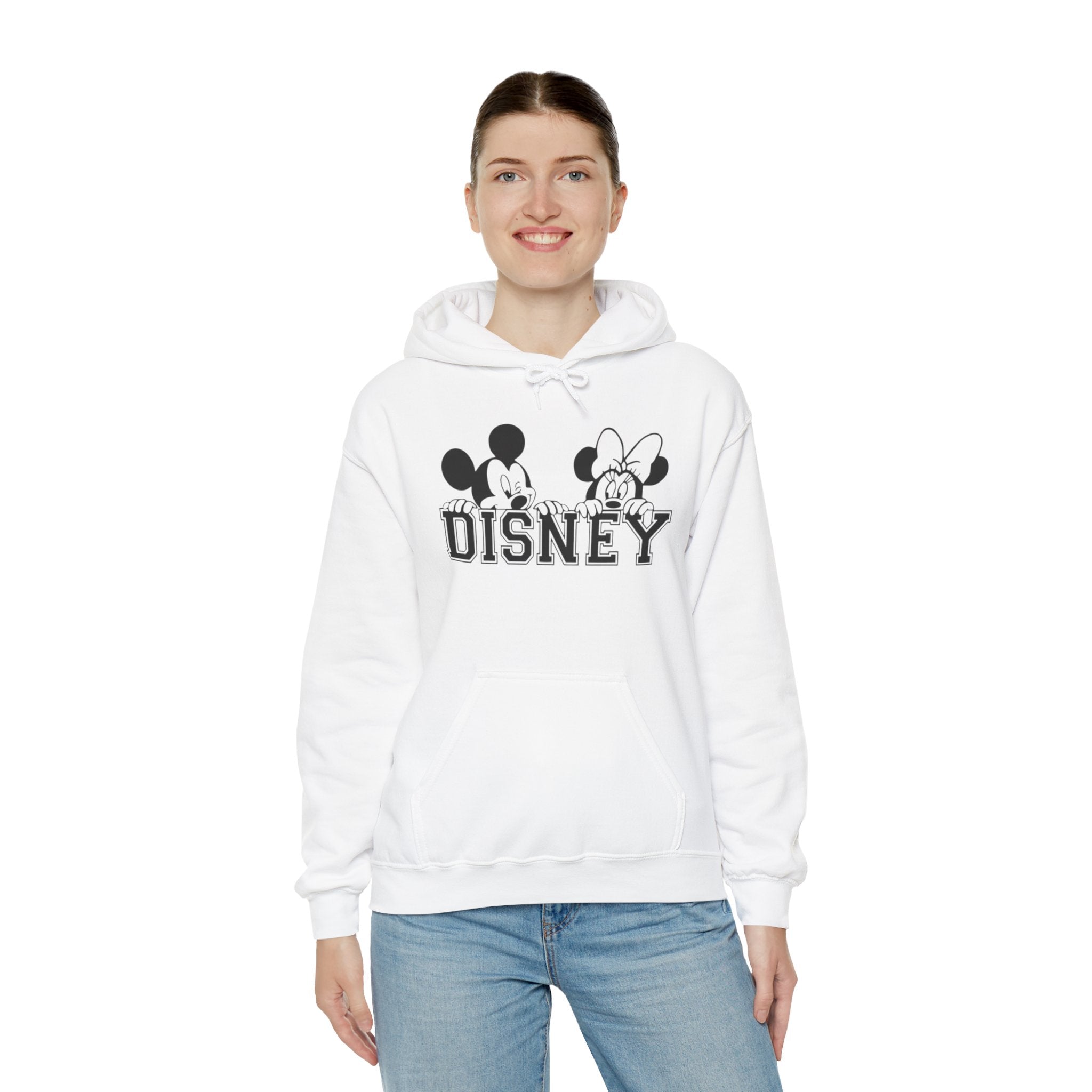 Disney Mickey & Minnie Hooded Sweatshirt, Unisex Pullover, Gift for Disney Fans, Cozy Hoodie for All Seasons, Perfect Disney Vacation [...]