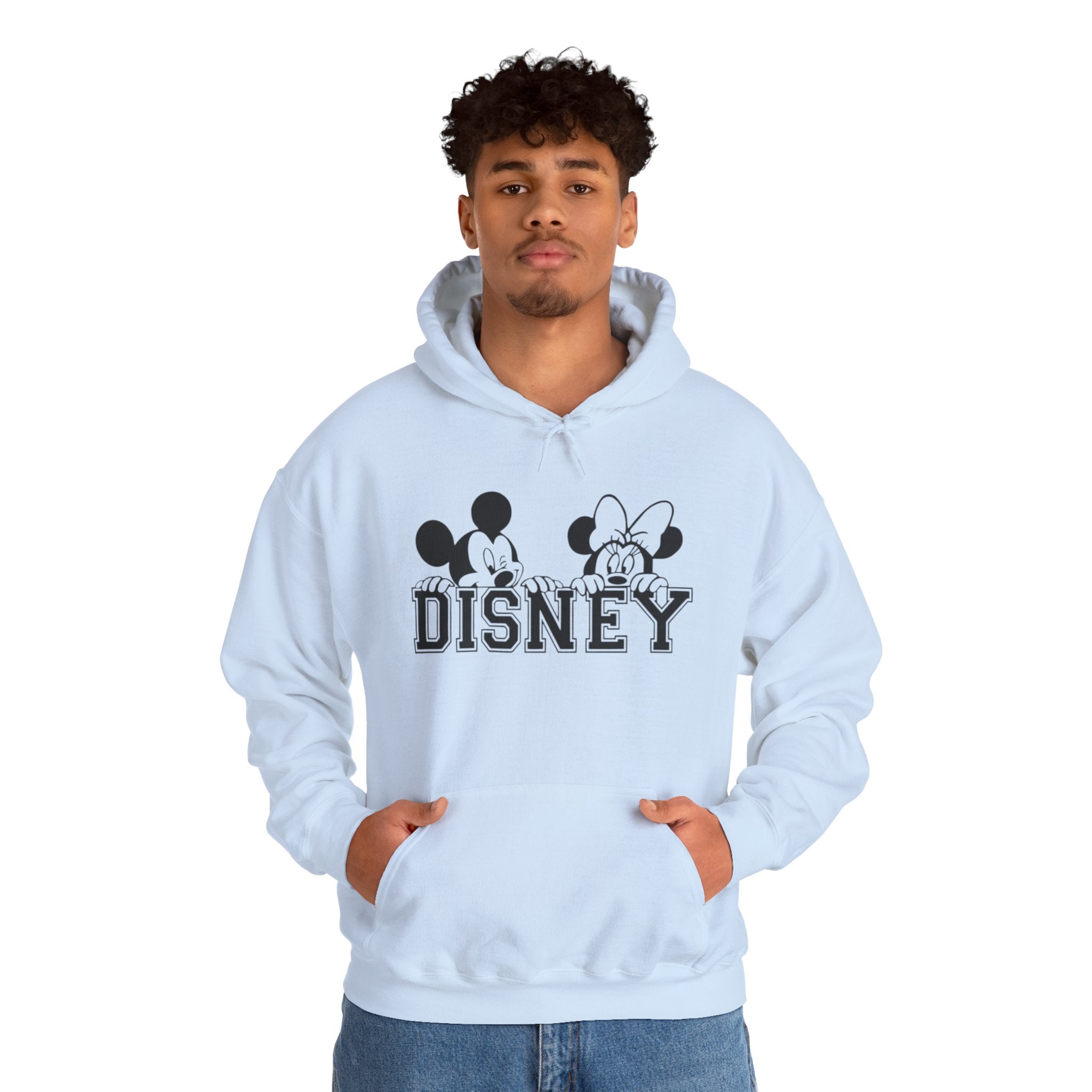 Disney Mickey & Minnie Hooded Sweatshirt, Unisex Pullover, Gift for Disney Fans, Cozy Hoodie for All Seasons, Perfect Disney Vacation [...]