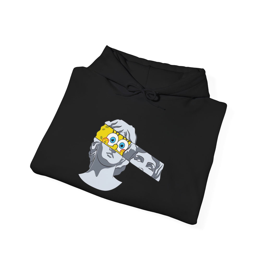 Dancing Minions Graphic Hoodie | Animated Cartoon Characters, Red Pop Art Background