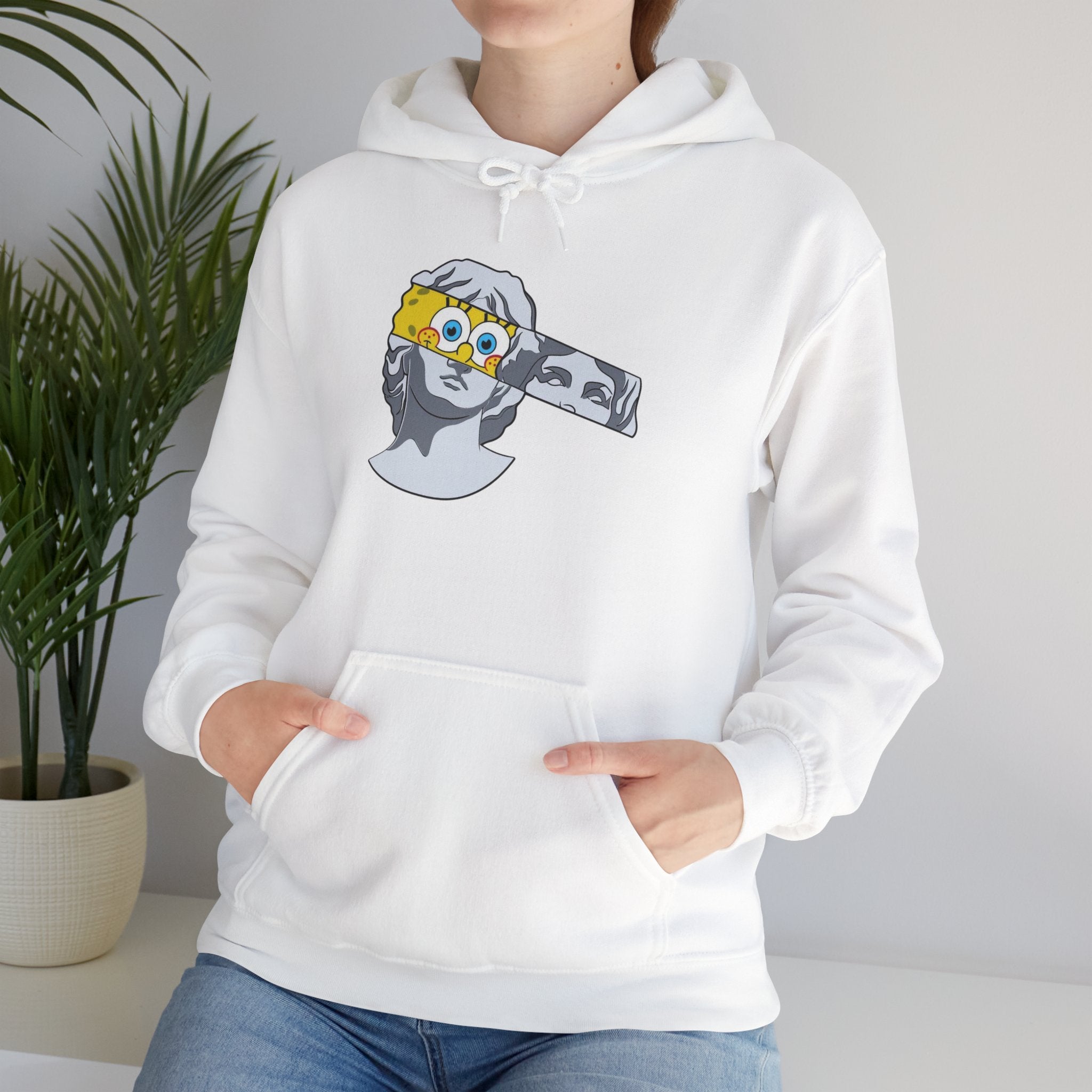 Dancing Minions Graphic Hoodie | Animated Cartoon Characters, Red Pop Art Background