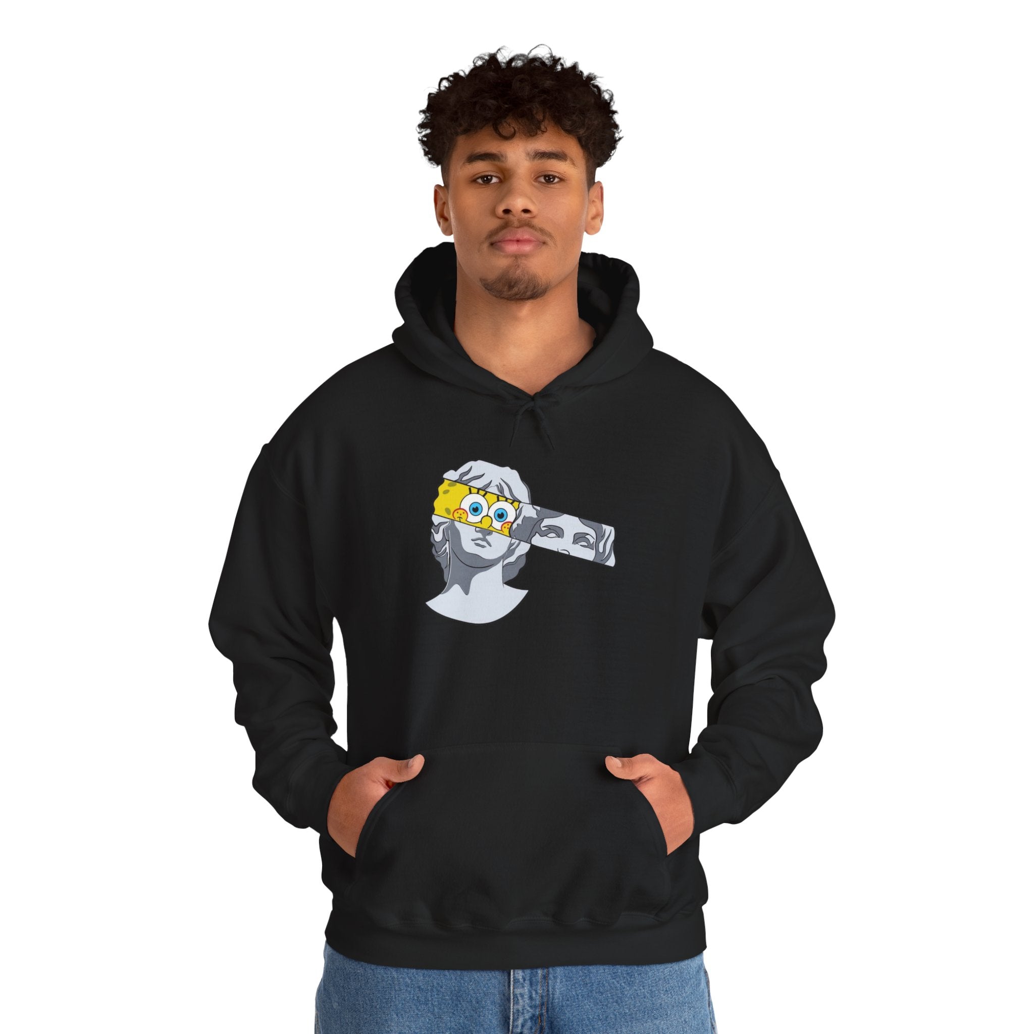 Dancing Minions Graphic Hoodie | Animated Cartoon Characters, Red Pop Art Background