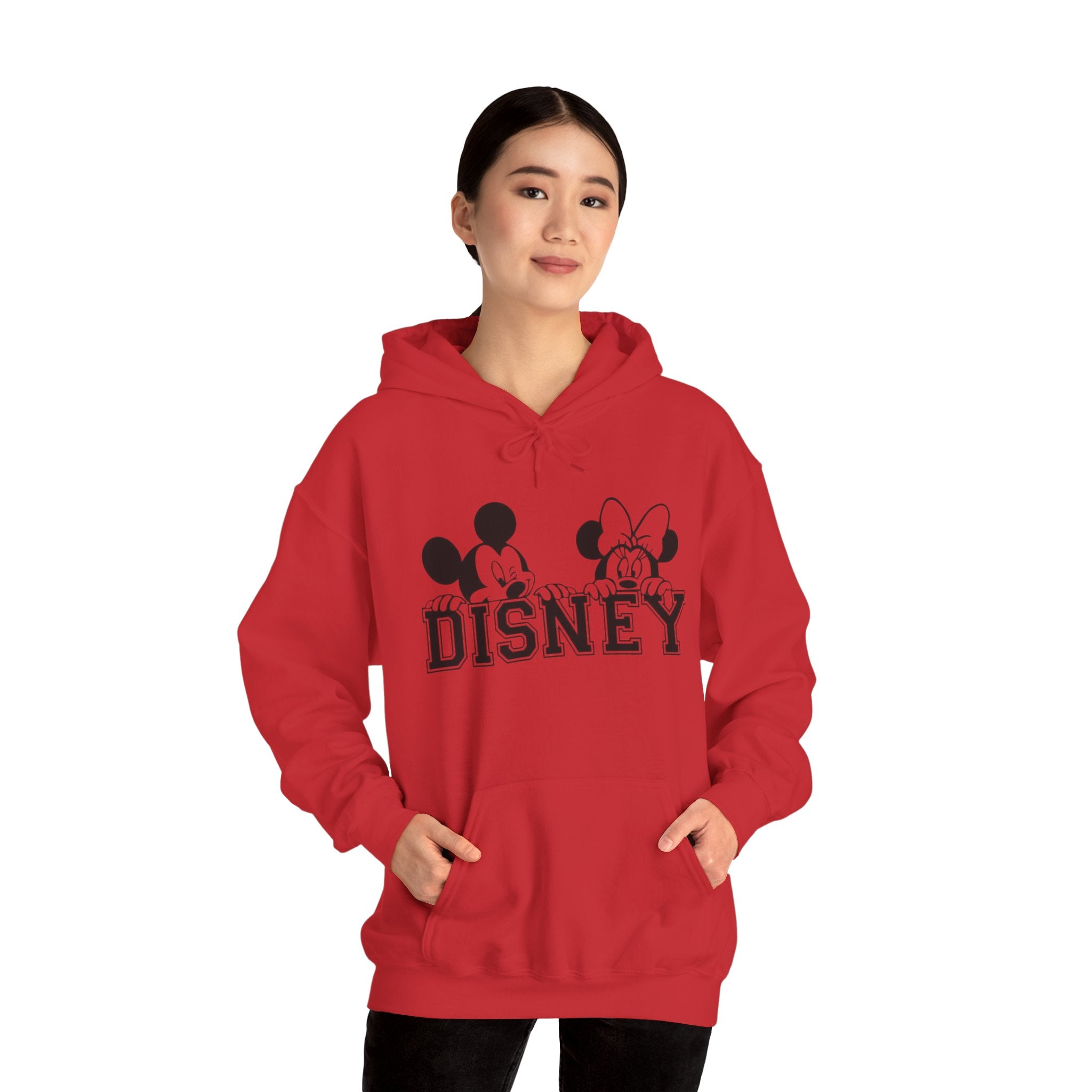 Disney Mickey & Minnie Hooded Sweatshirt, Unisex Pullover, Gift for Disney Fans, Cozy Hoodie for All Seasons, Perfect Disney Vacation [...]