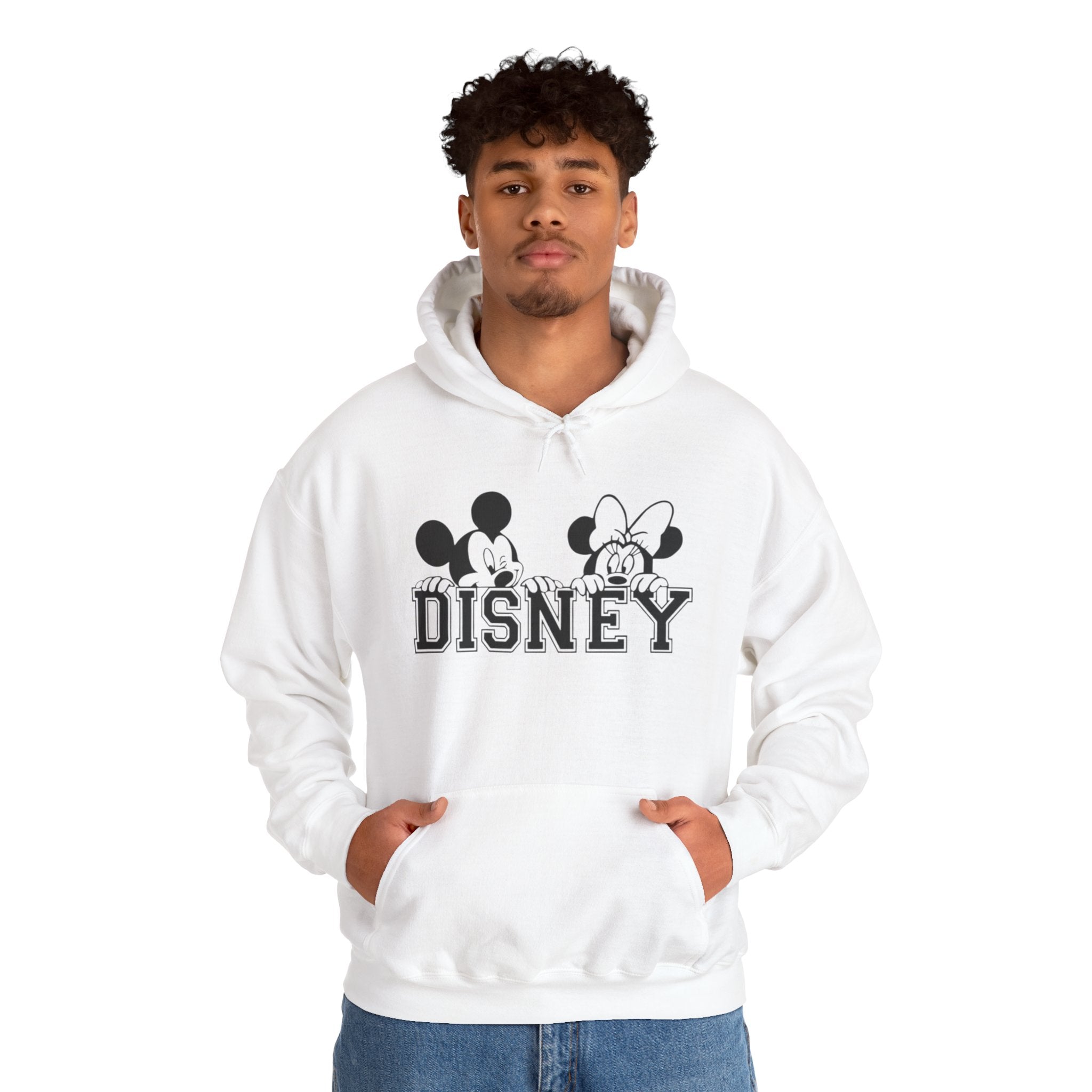 Disney Mickey & Minnie Hooded Sweatshirt, Unisex Pullover, Gift for Disney Fans, Cozy Hoodie for All Seasons, Perfect Disney Vacation [...]