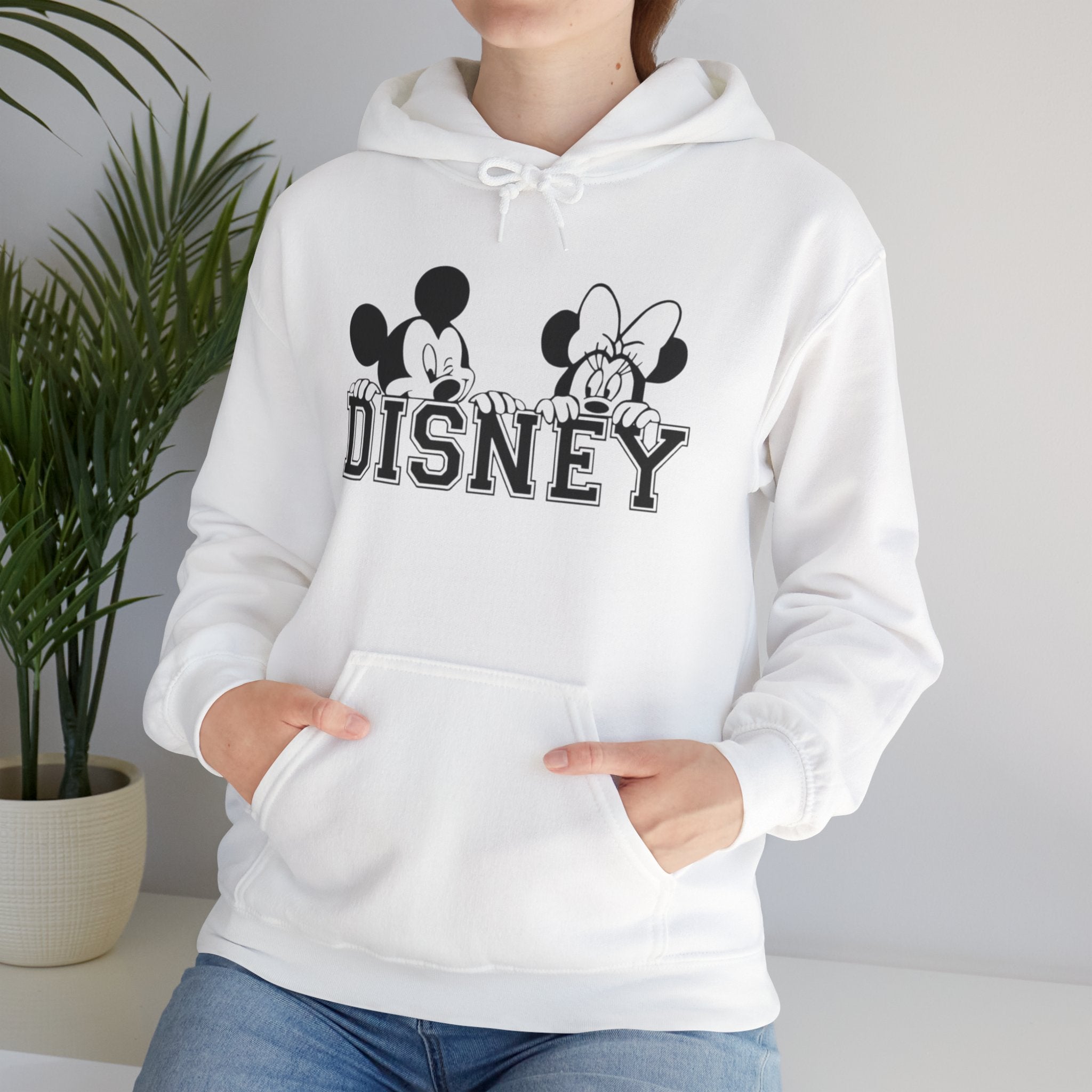 Disney Mickey & Minnie Hooded Sweatshirt, Unisex Pullover, Gift for Disney Fans, Cozy Hoodie for All Seasons, Perfect Disney Vacation [...]