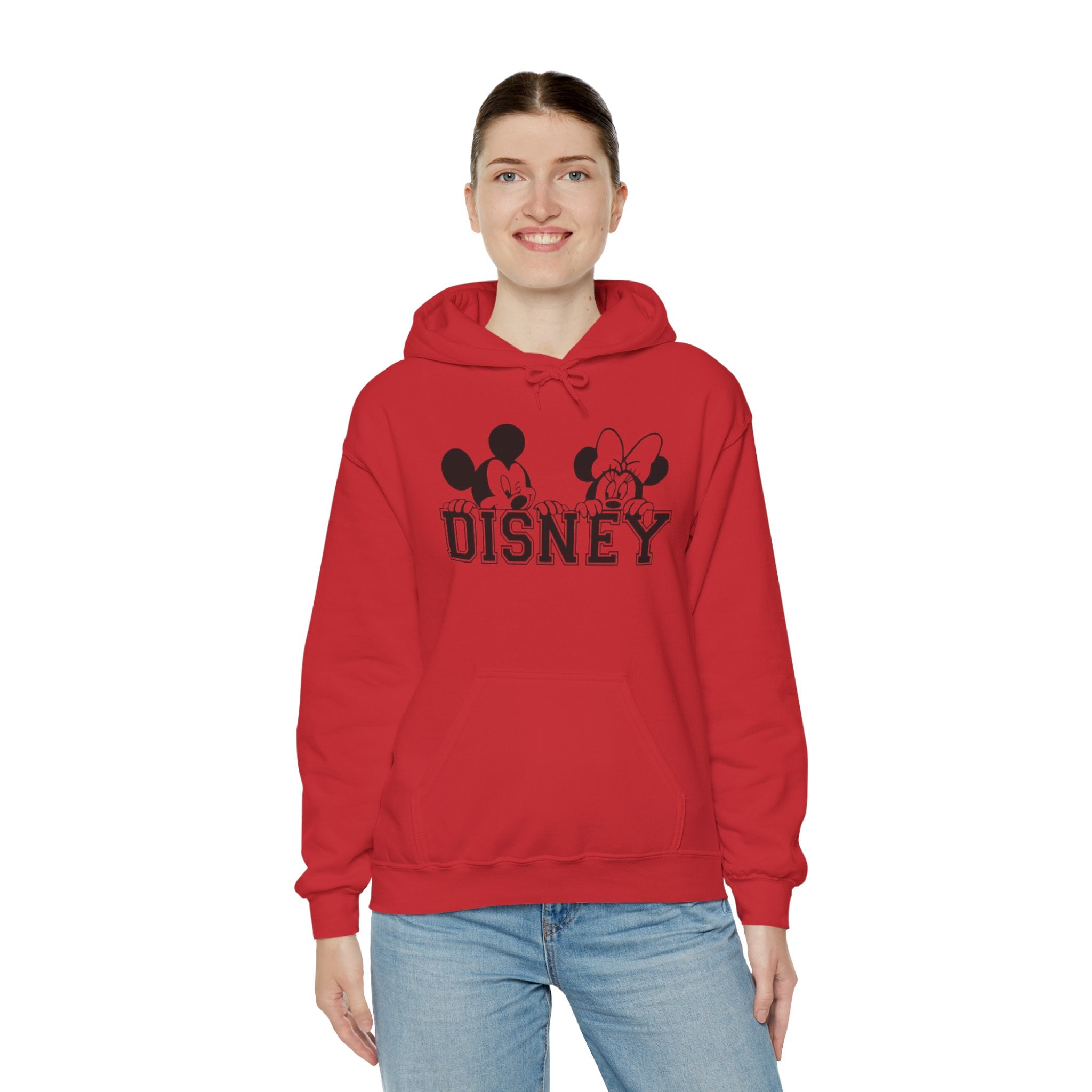 Disney Mickey & Minnie Hooded Sweatshirt, Unisex Pullover, Gift for Disney Fans, Cozy Hoodie for All Seasons, Perfect Disney Vacation [...]
