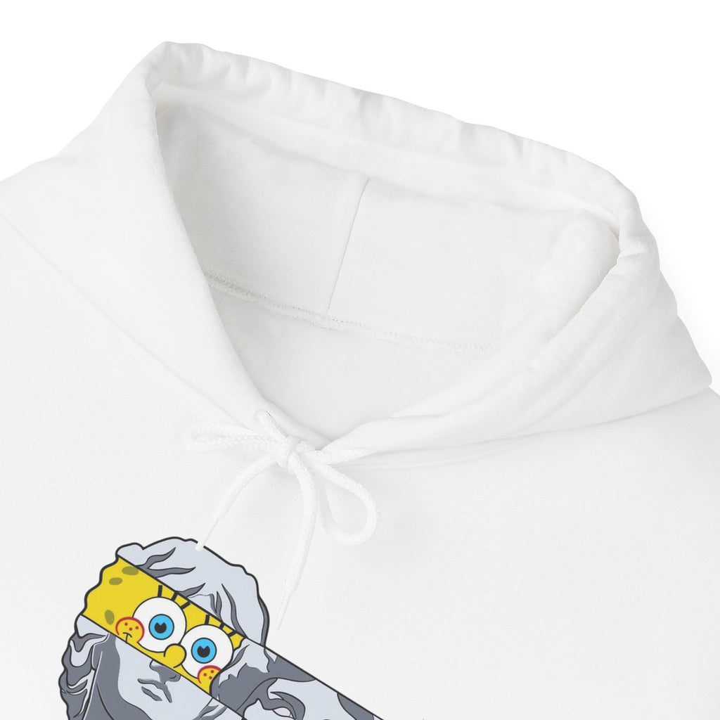 Dancing Minions Graphic Hoodie | Animated Cartoon Characters, Red Pop Art Background