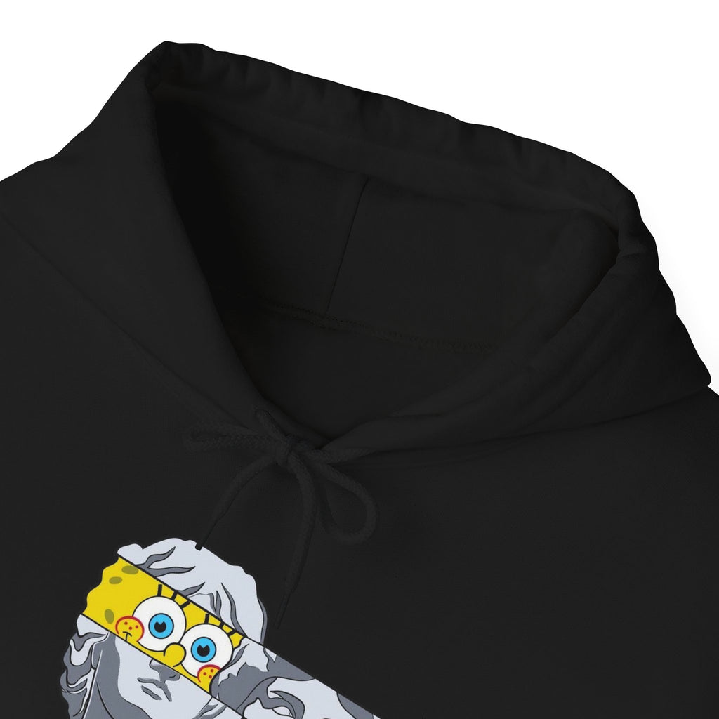 Dancing Minions Graphic Hoodie | Animated Cartoon Characters, Red Pop Art Background