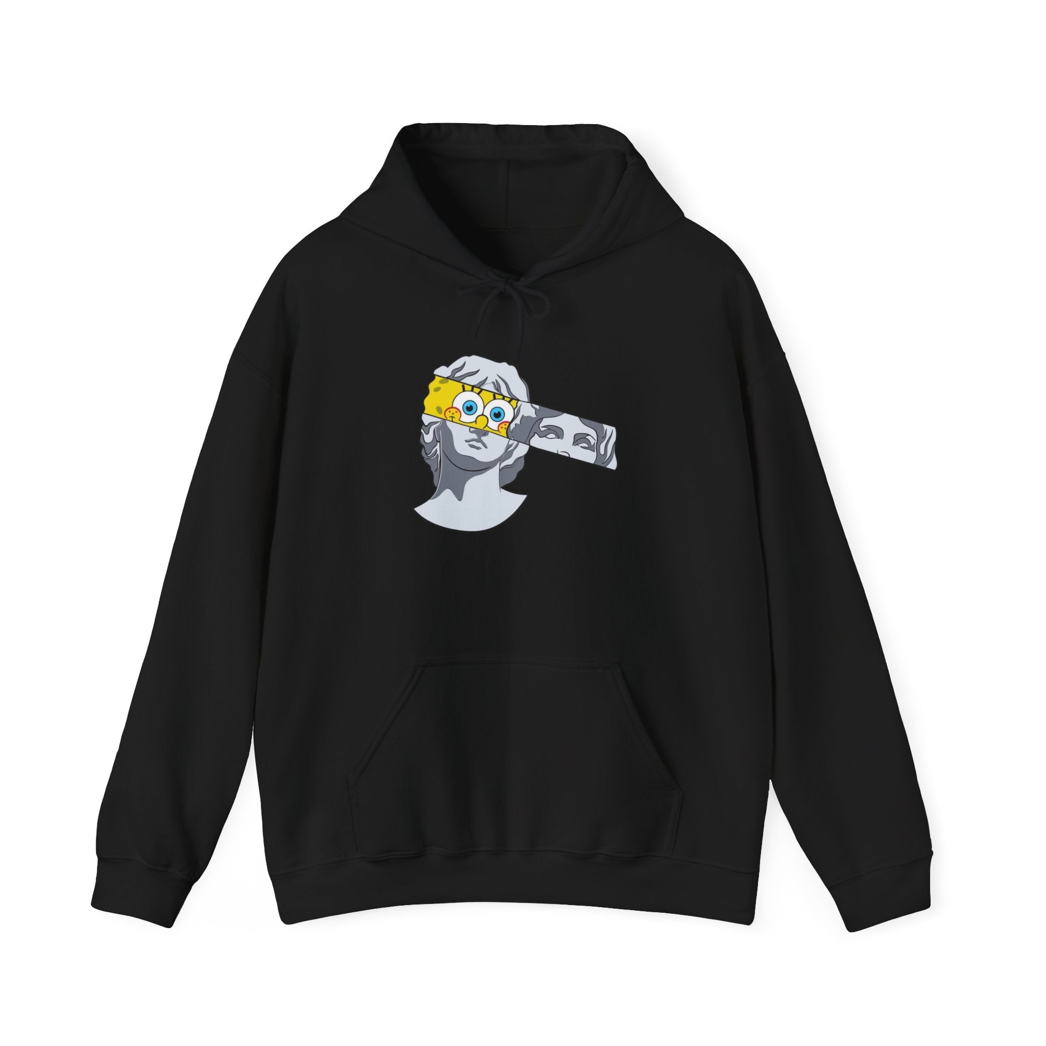 Dancing Minions Graphic Hoodie | Animated Cartoon Characters, Red Pop Art Background