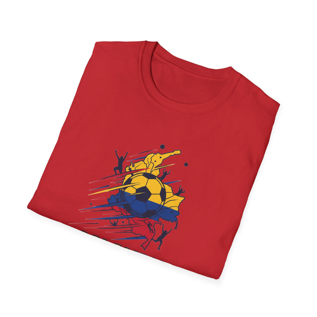 Colombia World Cup 2026 Soccer T-Shirt — Colombian Flag Football Fan Tee