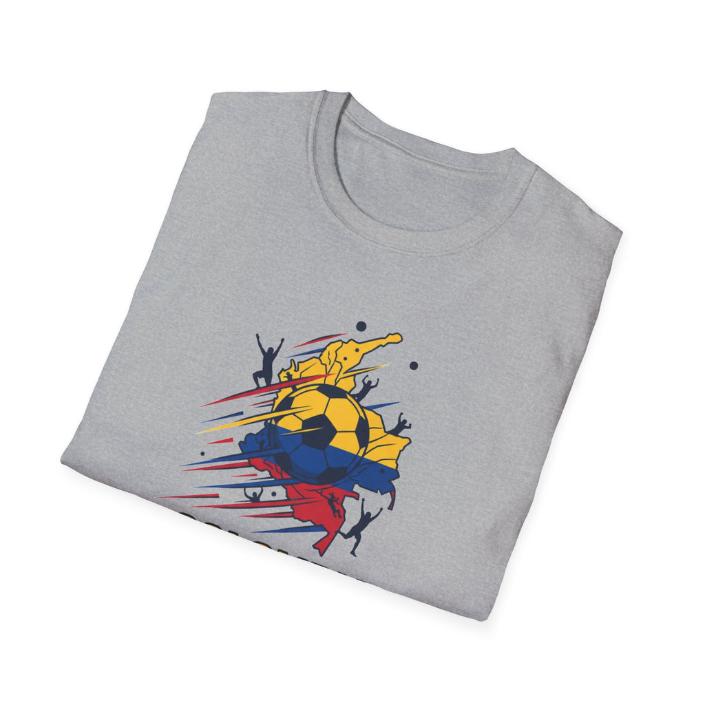 Colombia World Cup 2026 Soccer T-Shirt — Colombian Flag Football Fan Tee