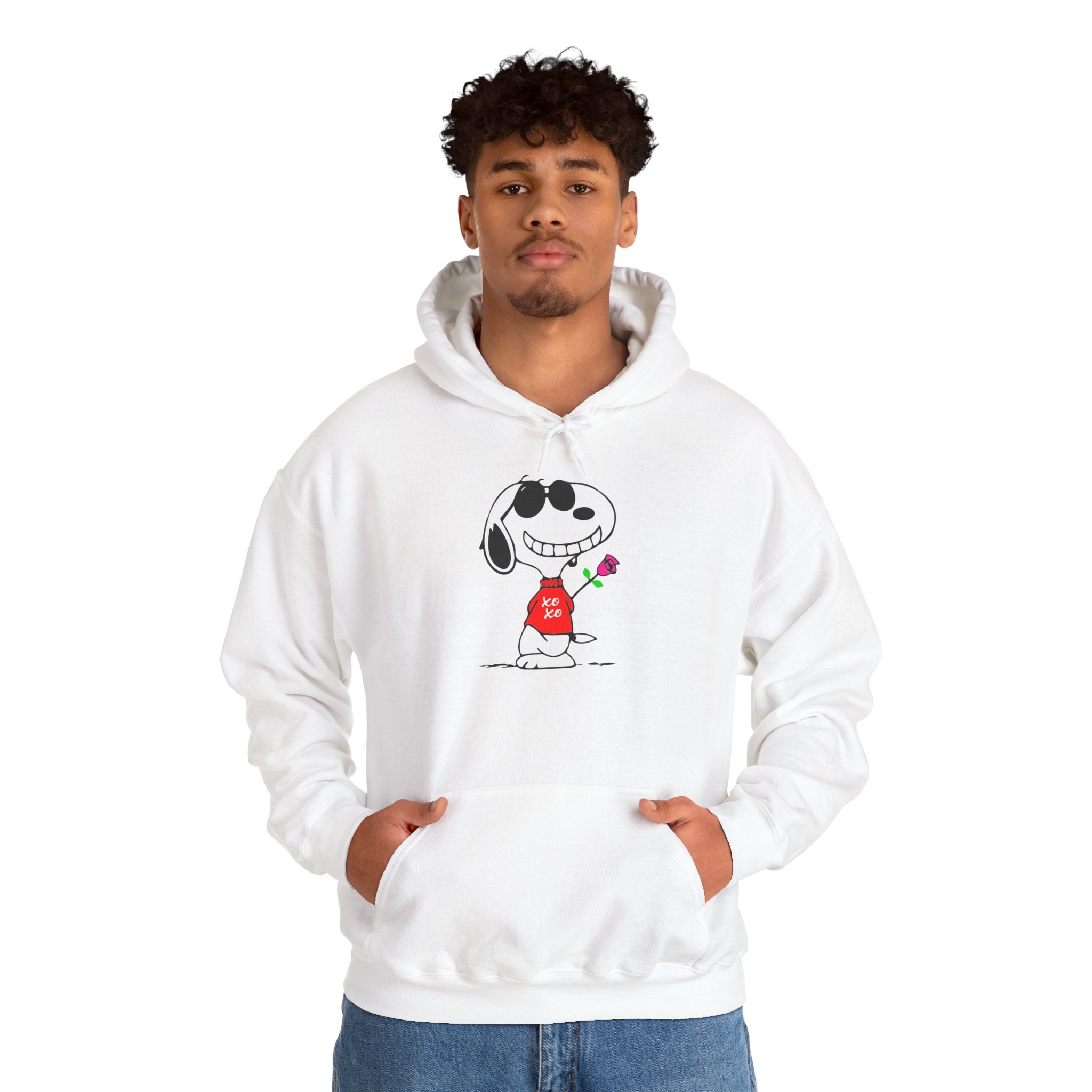 Cool Dog Graphic Hoodie, Unisex Heavy Blend Sweatshirt, Funny Pet Lover Gift, Cozy Casual Wear for All Seasons, Stylish Streetwear, [...]