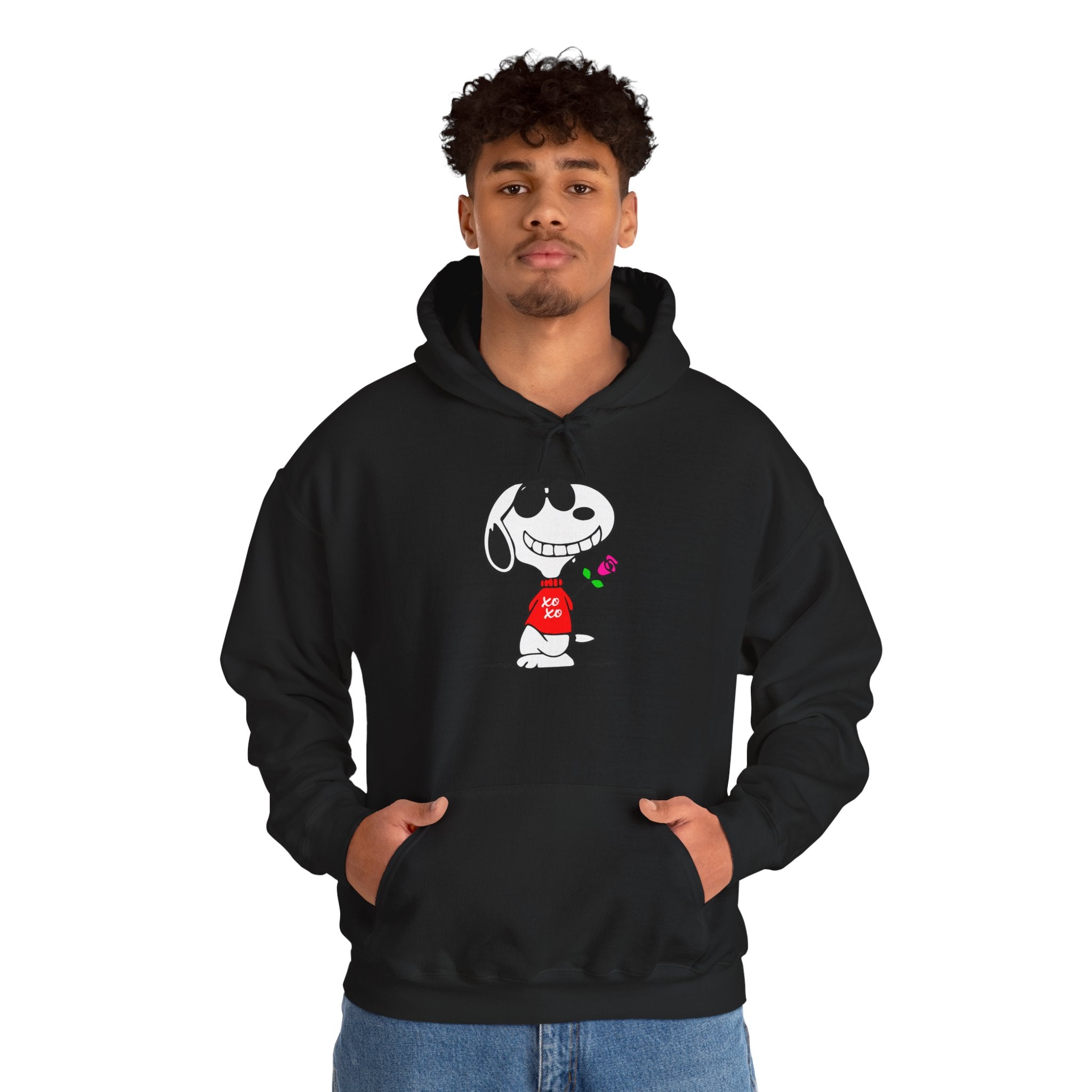 Cool Dog Graphic Hoodie, Unisex Heavy Blend Sweatshirt, Funny Pet Lover Gift, Cozy Casual Wear for All Seasons, Stylish Streetwear, [...]
