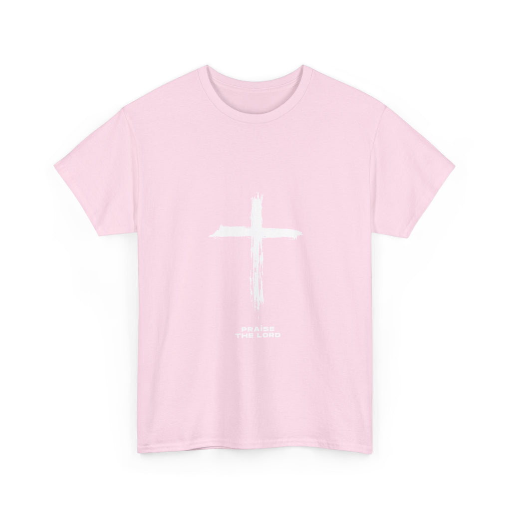 Faith-Inspired Unisex Heavy Cotton Tee, Christian T-Shirt, Gospel Apparel, Praise the Lord Shirt, Religious Gift, Inspirational Outfit